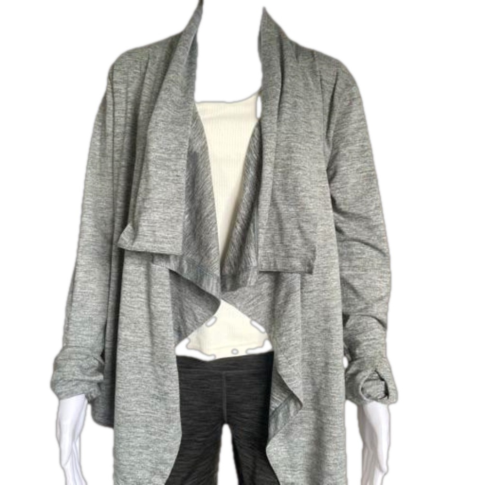 Nike Dri-Fit cardigan size small. Grey